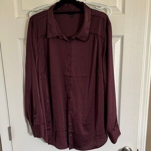 Torrid Rich Burgundy Blouse
